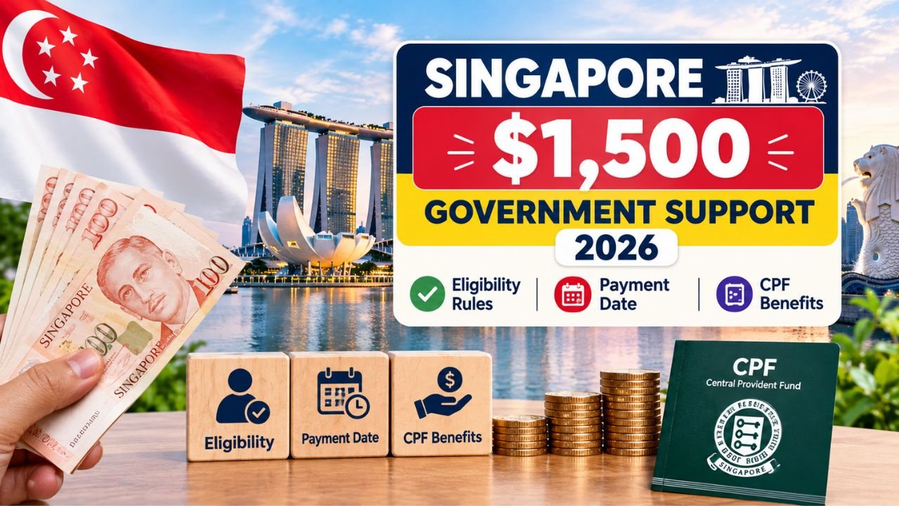 Singapore $1,500 Government Support 2026